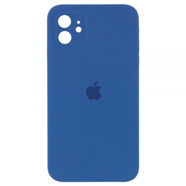 Чохол Silicone Case Square для Iphone 11 Navy Blue