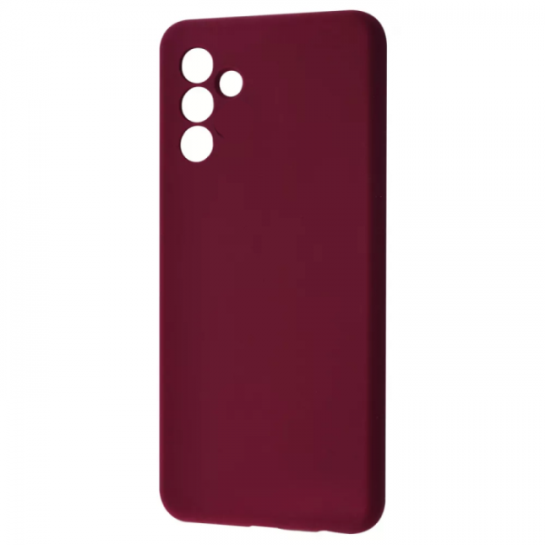 Чехол Silicone Case WAVE Full с микрофиброй для Samsung Galaxy M52 (M526B) – Plum