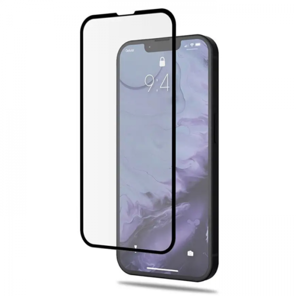 Защитное стекло 3D (5D) Full Glue Armor Glass на весь экран для iPhone 13 Pro Max / 14 Plus – Black