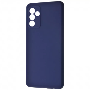 Чехол Silicone Case WAVE Full с микрофиброй для Samsung Galaxy M52 (M526B) – Midnight blue