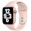 Ремінець Silicone для Apple Watch 38/40/SE 40/41 mm Рожевий / Pink Sand