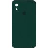 Чохол Silicone Case Square для Iphone XR Dark Green