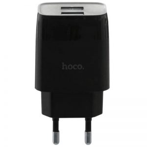 Сетевое зарядное устройство HOCO C73A 2USB 2.4A – Black