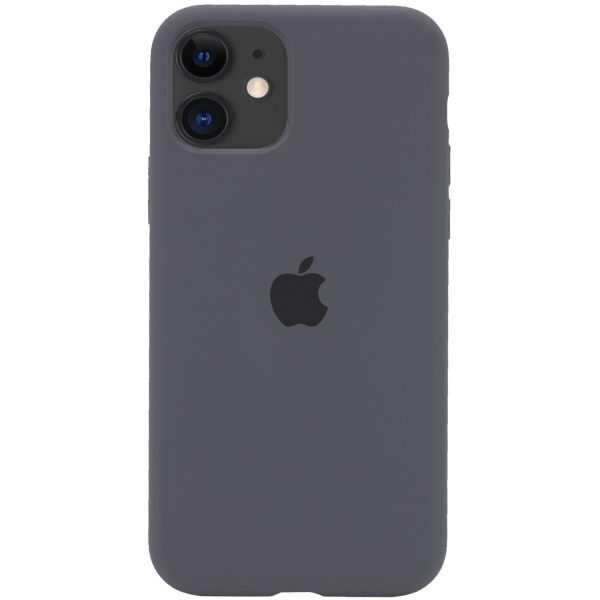 Чохол Silicone Case для Iphone 11 Сірий / Dark Grey