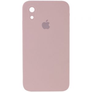 Чохол Silicone Case Square для Iphone XR Pink Sand