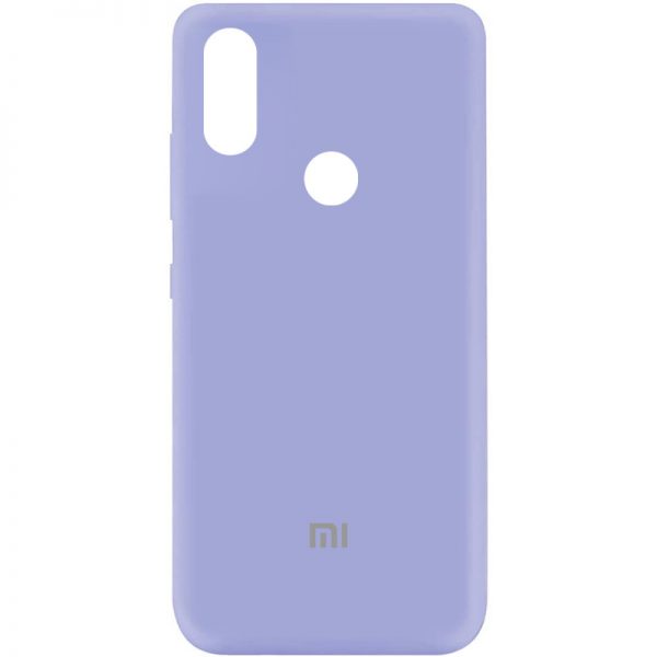 Оригинальный чехол Silicone Cover My Color (A) с микрофиброй для Xiaomi Redmi Note 5 Pro / Note 5 (Dual Camera) – Сиреневый / Dasheen