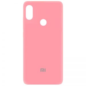 Оригинальный чехол Silicone Cover My Color (A) с микрофиброй для Xiaomi Redmi Note 5 Pro / Note 5 (Dual Camera) – Розовый / Pink