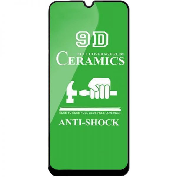 Защитная пленка Ceramics 9D для Samsung Galaxy A02 / A02s / A03s / A03 Core / A12 / M12 / M02s – Black