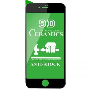 Защитная пленка Ceramics 9D для iPhone 6 / 6s / 7 / 8 / SE (2020) – Black