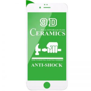 Защитная пленка Ceramics 9D для iPhone 7 Plus / 8 Plus – White
