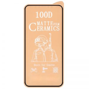 Защитная пленка Ceramics Matte 9D для iPhone 13 / 13 Pro – Black
