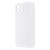 Чехол Silicone Case WAVE Full с микрофиброй для Samsung Galaxy A03 – White