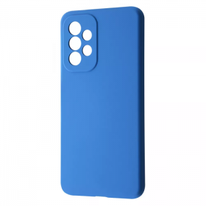 Чехол Silicone Case WAVE Full с микрофиброй для Samsung Galaxy A33 5G – Blue