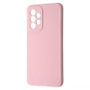 Чехол Silicone Case WAVE Full с микрофиброй для Samsung Galaxy A33 5G – Pink sand