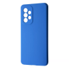 Чехол Silicone Case WAVE Full с микрофиброй для Samsung Galaxy A53 5G – Blue