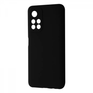 Чехол Silicone Case WAVE Full с микрофиброй для Xiaomi Poco M4 Pro 5G / Redmi Note 11 5G / Note 11T 5G – Black