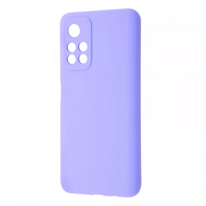 Чехол Silicone Case WAVE Full с микрофиброй для Xiaomi Poco M4 Pro 5G / Redmi Note 11 5G / Note 11T 5G – Light purple