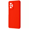 Чехол Silicone Case WAVE Full с микрофиброй для Xiaomi Redmi Note 10 Pro – Red