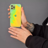TPU+Glass чехол Bright Colors Case для Iphone 12 Pro – Violet 124420