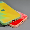 TPU+Glass чехол Bright Colors Case для Iphone 12 Pro Max – Crimson 124422