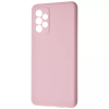 Чехол Silicone Case WAVE Full с микрофиброй для Samsung Galaxy A73 – Pink sand