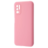 Чохол Silicone WAVE Full для Xiaomi Redmi Note 10 5G / Poco M3 Pro Light pink