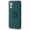 Чохол WAVE Light Color Magnet Ring для Xiaomi Redmi Note 10 5G / Poco M3 Pro Dark green