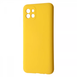 Чехол WAVE Colorful Case с микрофиброй для Samsung Galaxy A03 – Yellow