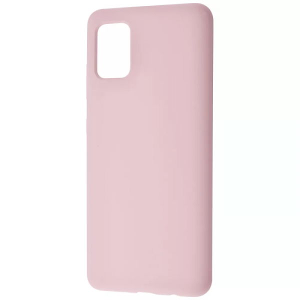 Чохол Silicone WAVE Full для Samsung Galaxy A71 Pink sand