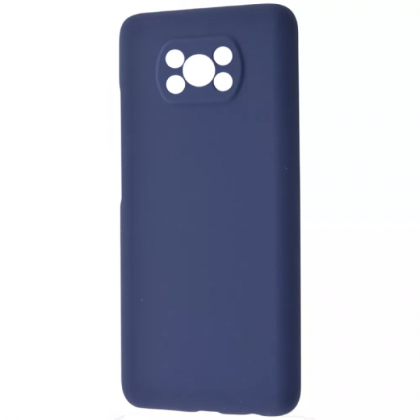 Чохол Silicone WAVE Full для Xiaomi Poco X3 / Poco X3 Pro Midnight blue