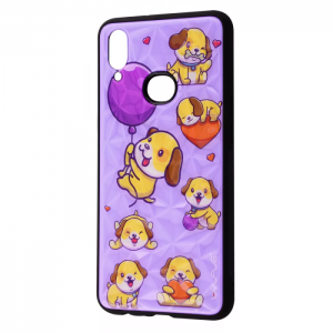 Чохол Wave Majesty для Samsung Galaxy A10s Happy dog / light purple