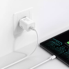Мережевий зарядний пристрій Baseus Super Silicone PD Charger 30W Type-C White 123176