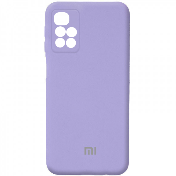 Чохол Silicone WAVE Full для Xiaomi Redmi 10 Light purple