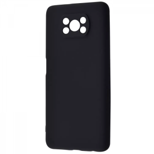 Чехол WAVE Colorful Case с микрофиброй для Xiaomi Poco X3 NFC / Poco X3 Pro – Black