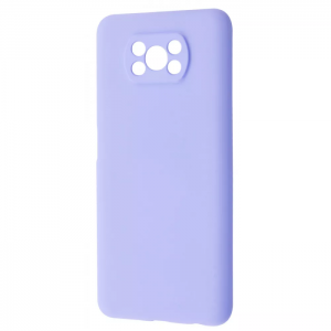 Чехол WAVE Colorful Case с микрофиброй для Xiaomi Poco X3 NFC / Poco X3 Pro – Light purple