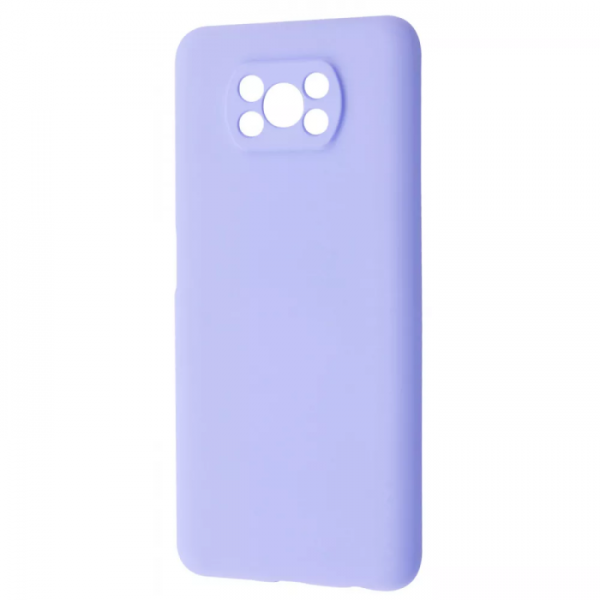 Чехол WAVE Colorful Case с микрофиброй для Xiaomi Poco X3 NFC / Poco X3 Pro – Light purple