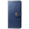 Кожаный чехол-книжка GETMAN Gallant для  Samsung Galaxy A03 Core – Синий