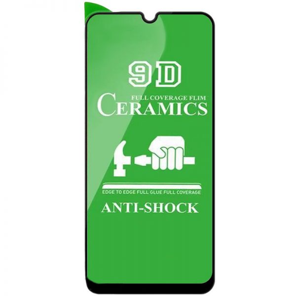 Защитная пленка Ceramics 9D для Samsung Galaxy A31 / A32 / A22 / M32 / M22 – Black