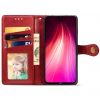 Кожаный чехол-книжка GETMAN Gallant для Xiaomi Redmi Note 11 5G / Poco M4 Pro 5G – Красный 125123