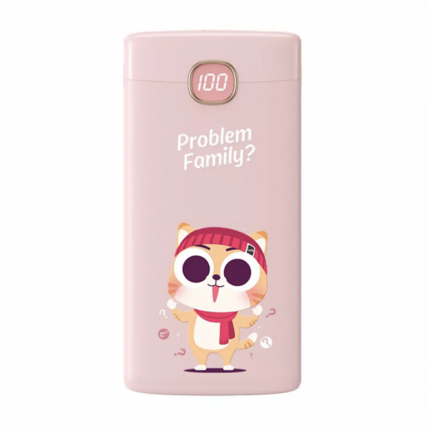 Зовнішній акумулятор Kivee Macaron 10000 mAh Cat