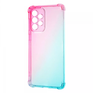 Чехол TPU Wave Shine с усиленными углами для Samsung Galaxy A33 5G – Pink/Turquoise