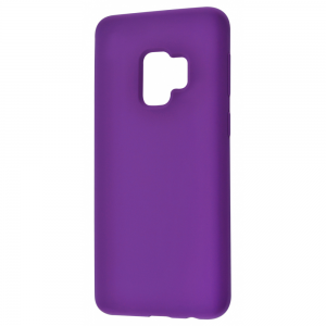 Чохол Silicone WAVE Full для Samsung Galaxy S9 Dark purple