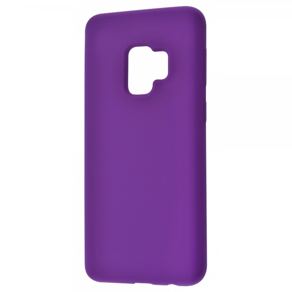 Чохол Silicone WAVE Full для Samsung Galaxy S9 Dark purple