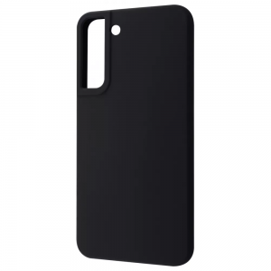 Чехол Silicone Case WAVE Full с микрофиброй для Samsung Galaxy S22 Plus – Black