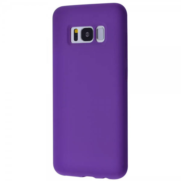 Чохол Silicone WAVE Full для Samsung Galaxy S8 Dark purple