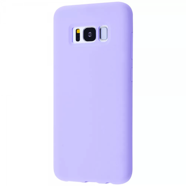 Чохол Silicone WAVE Full для Samsung Galaxy S8 Light purple