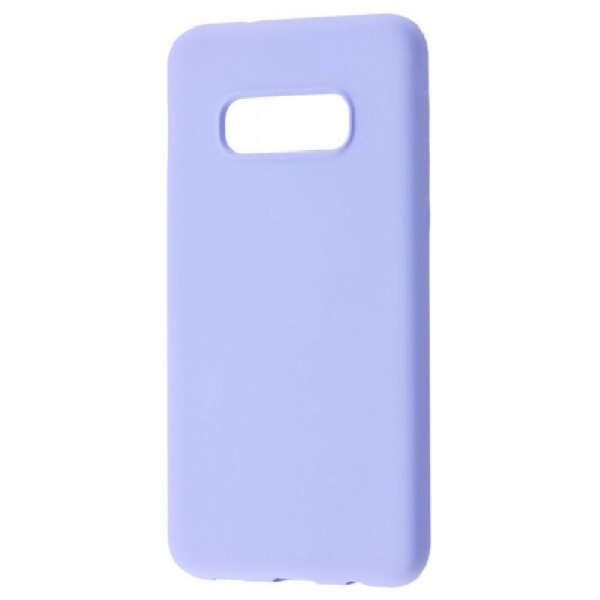 Чохол Silicone WAVE Full для Samsung Galaxy S10е Light purple