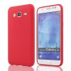 Матовый силиконовый TPU чехол для Samsung J510F Galaxy J5 (2016) – Красный