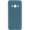 Матовый силиконовый TPU чехол для Samsung J510F Galaxy J5 (2016) – Синий / Powder Blue