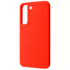 Чехол Silicone Case WAVE Full с микрофиброй для Samsung Galaxy S22 Plus – Red